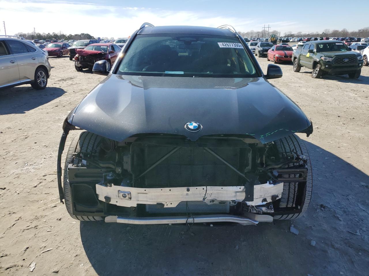 2020 BMW X7 VIN 5UXCW2C04L9C67405 Copart auction photo, front end damage thumbnail 5