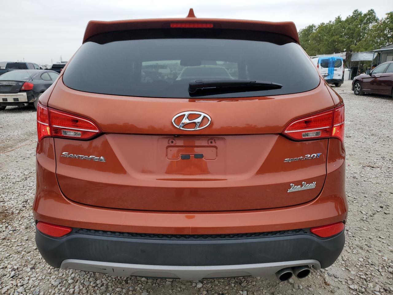 2013 Hyundai Santa Fe VIN 5XYZW3LA5DG001981 Copart auction photo, front end damage thumbnail 6