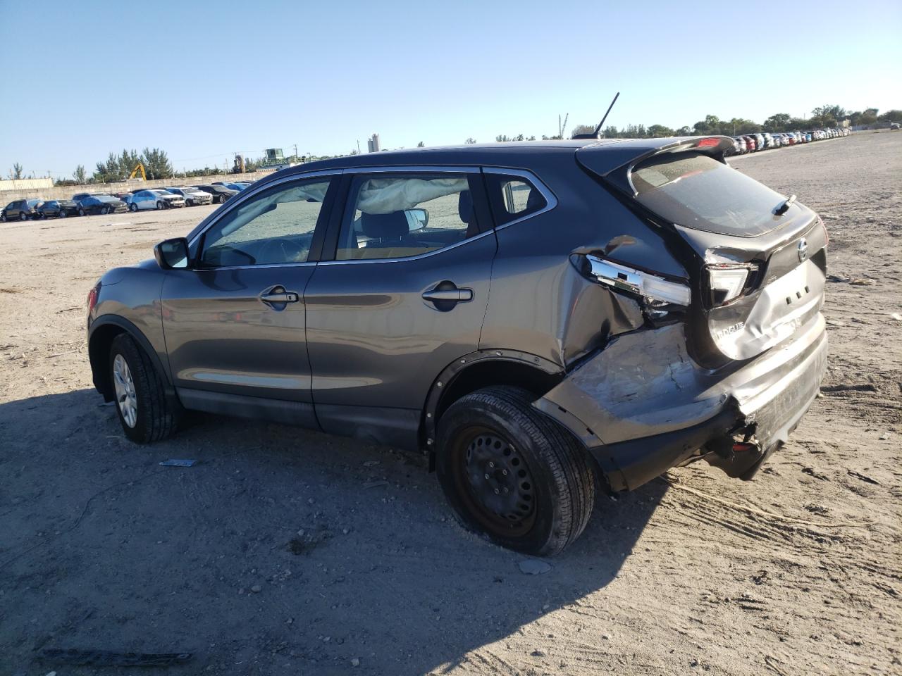 2019 Nissan Rogue VIN JN1BJ1CP5KW235128 Copart auction photo, rear end / front end damage thumbnail 2