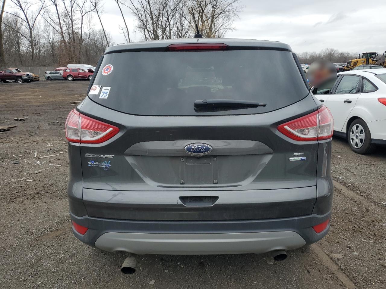 2016 Ford Escape VIN 1FMCU9G92GUB18155 Copart auction photo, all over damage thumbnail 6