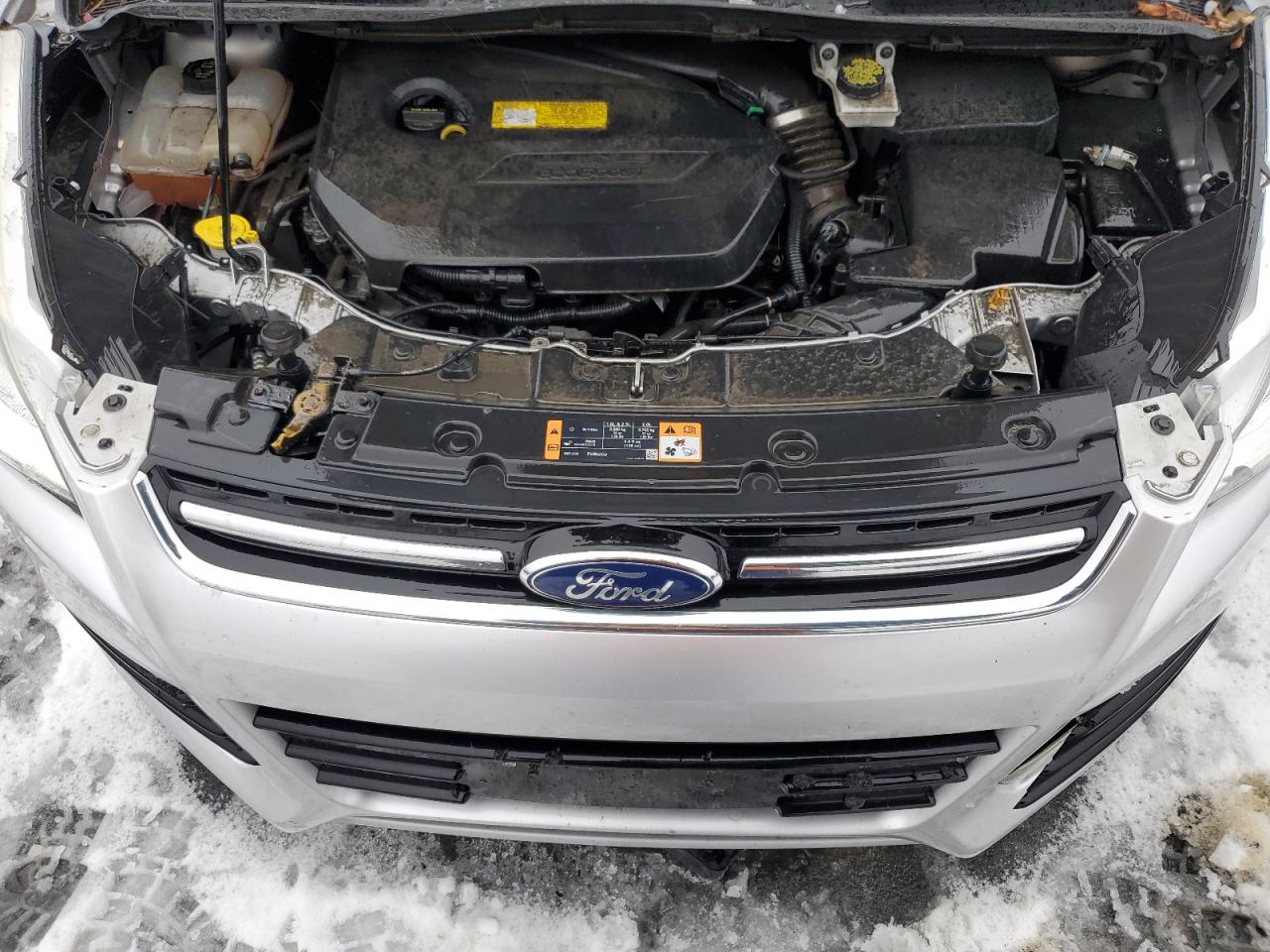 2016 Ford Escape VIN 1FMCU9JX0GUB42784 Copart auction photo, front end / mechanical damage thumbnail 12