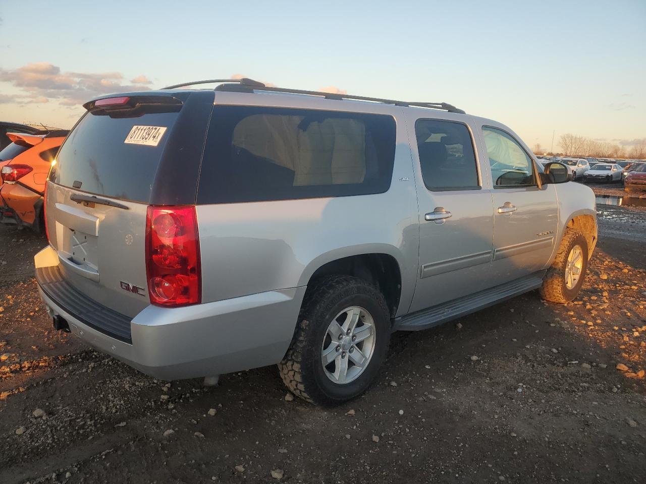 2013 GMC Yukon VIN 1GKS2KE76DR330896 Copart auction photo, side / rear end damage thumbnail 3