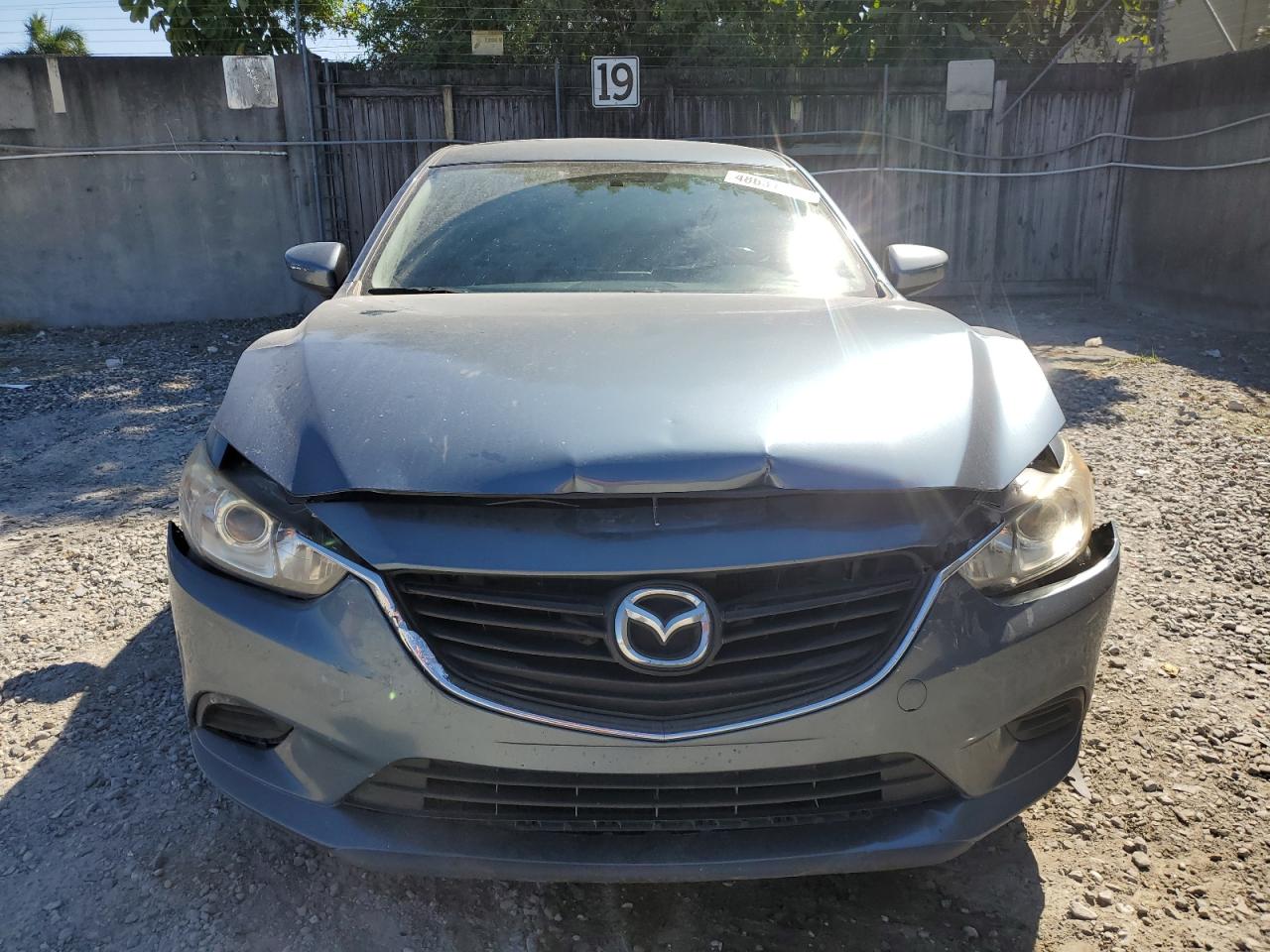 2016 Mazda 6 VIN JM1GJ1U52G1475659 Copart auction photo, front end damage thumbnail 5