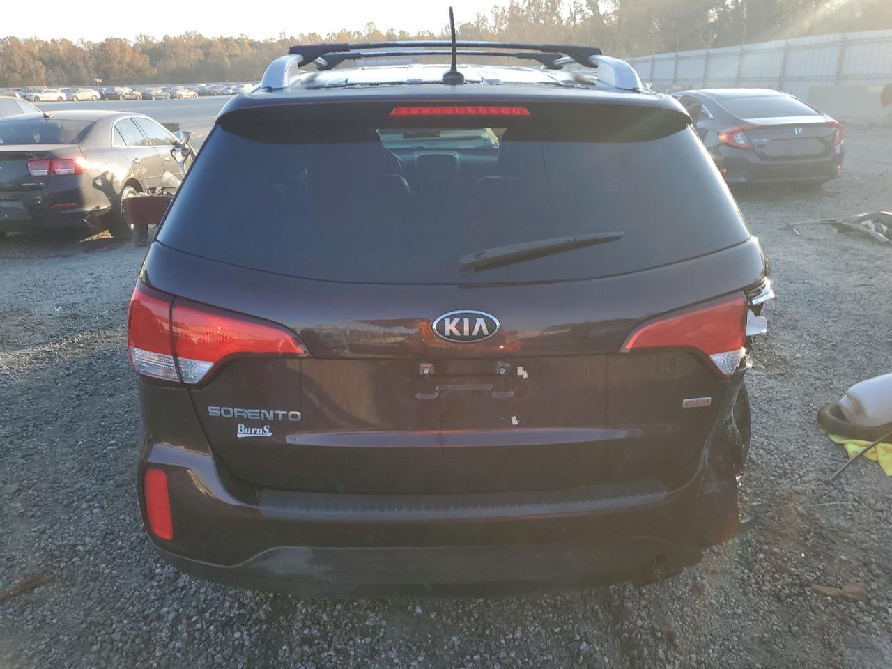 2014 KIA Sorento VIN 5XYKT4A66EG514060 Copart auction photo, all over / undercarriage damage thumbnail 6