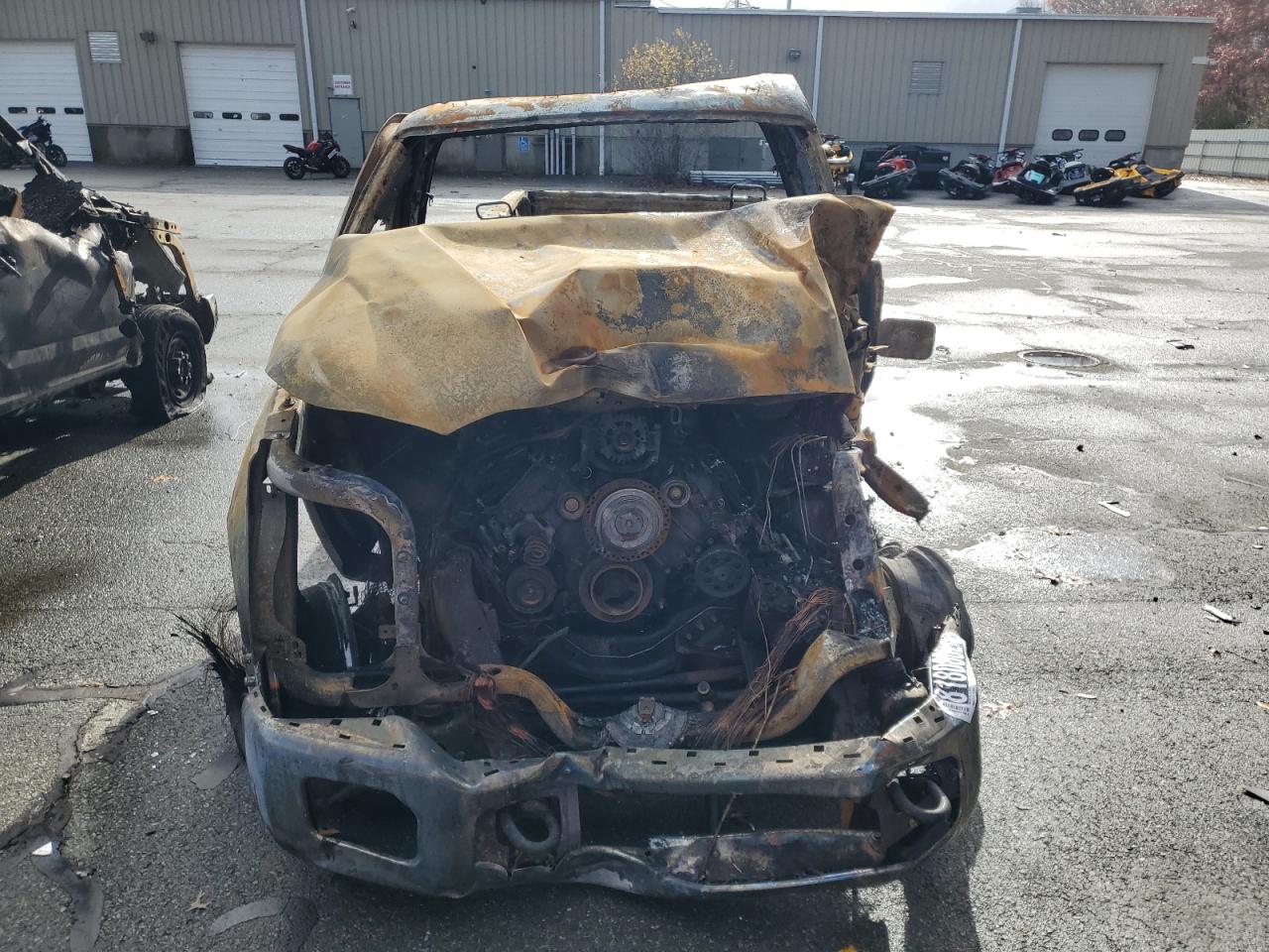2015 Ford F350 VIN 1FTRF3B66FEC67762 Copart auction photo, burn / burn - interior damage thumbnail 9