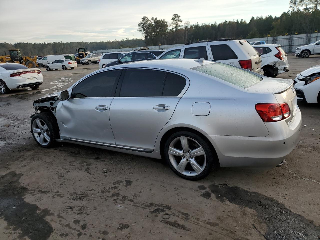 2010 Lexus GS VIN JTHBE1KS1A0050906 Copart auction photo, side / front end damage thumbnail 2