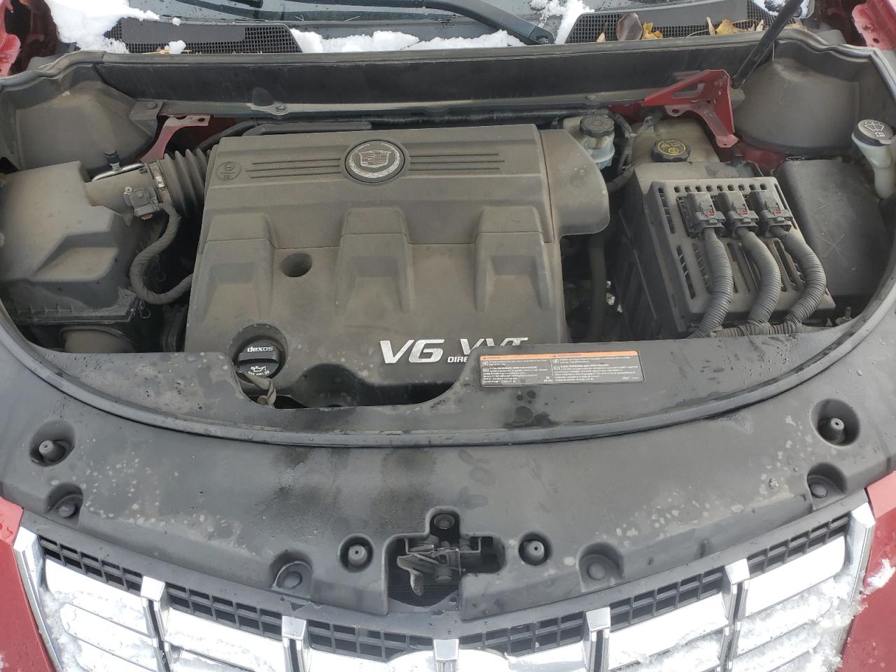 2014 Cadillac SRX VIN 3GYFNEE37ES519309 Copart auction photo, rear end damage thumbnail 12