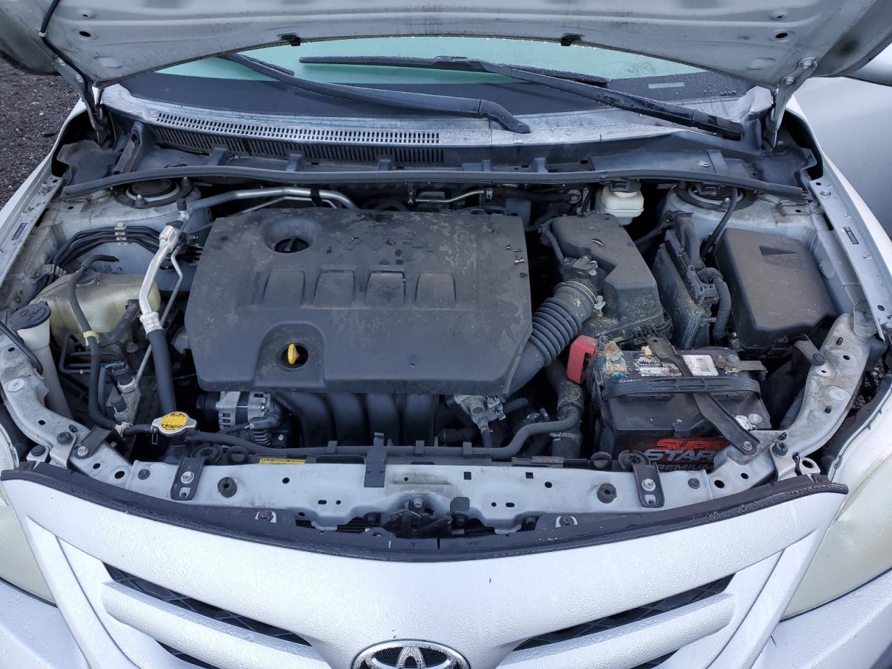 2011 Toyota Corolla VIN 2T1BU4EE4BC650788 Copart auction photo, undercarriage / all over damage thumbnail 11