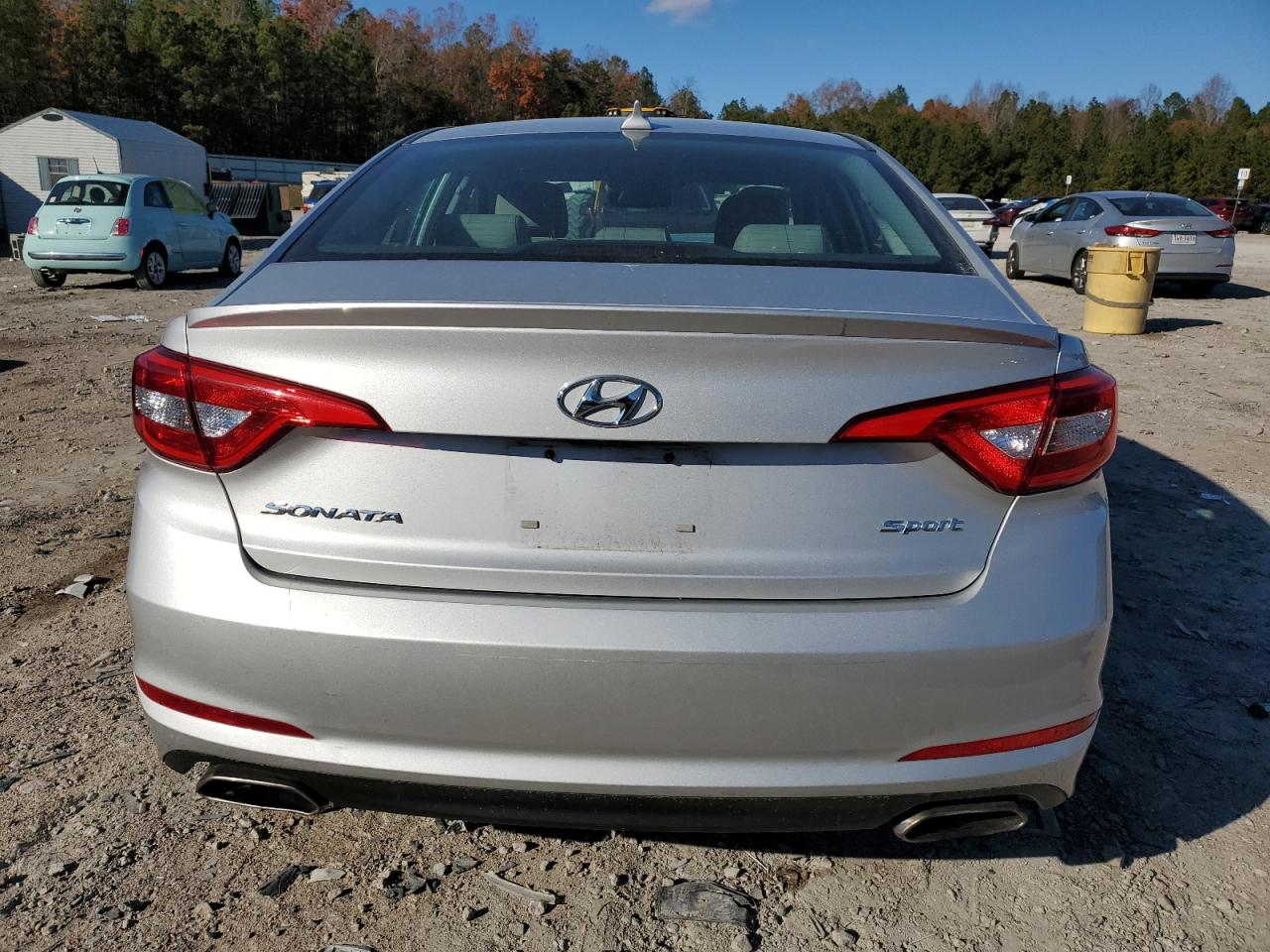 2015 Hyundai Sonata VIN 5NPE34AF5FH067664 Copart auction photo, front end damage thumbnail 6