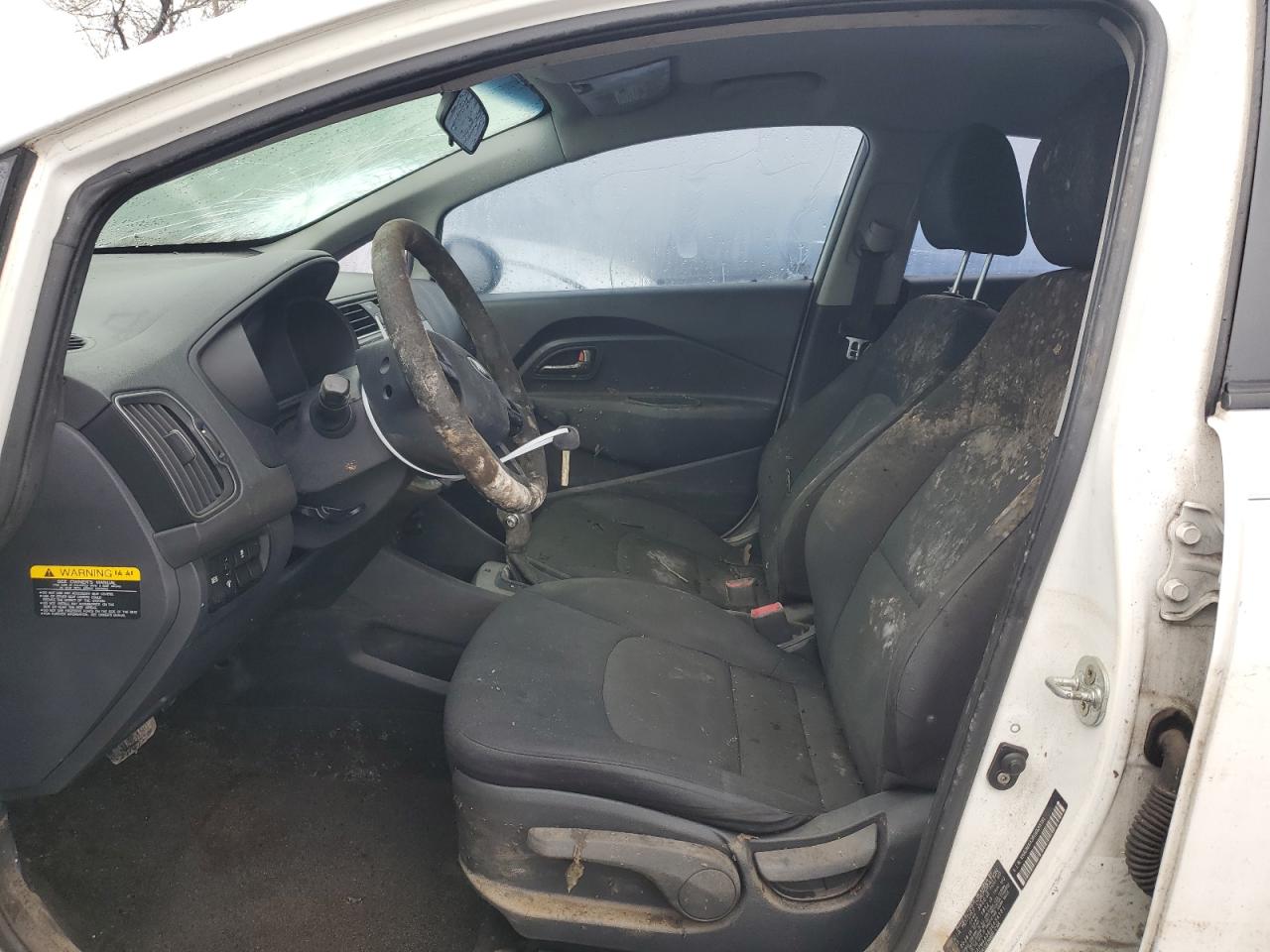2016 KIA Rio VIN KNADM4A36G6634181 Copart auction photo, water/flood / rear end damage thumbnail 7