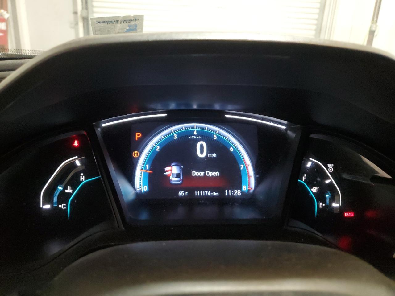 2021 Honda Civic VIN 2HGFC2F63MH504845 Copart auction photo, all over damage thumbnail 9
