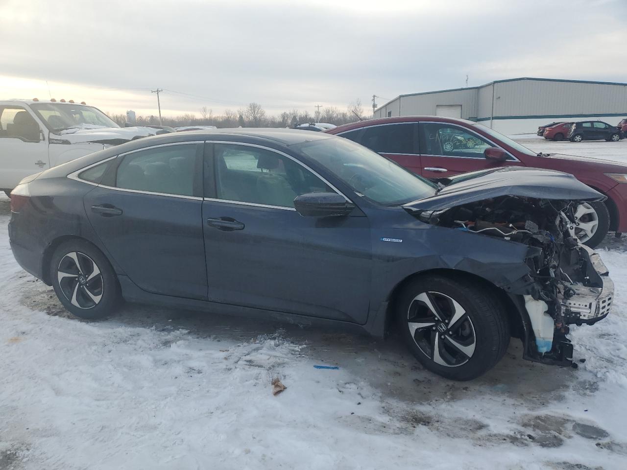 2021 Honda Insight VIN 19XZE4F54ME008098 Copart auction photo, front end damage thumbnail 4