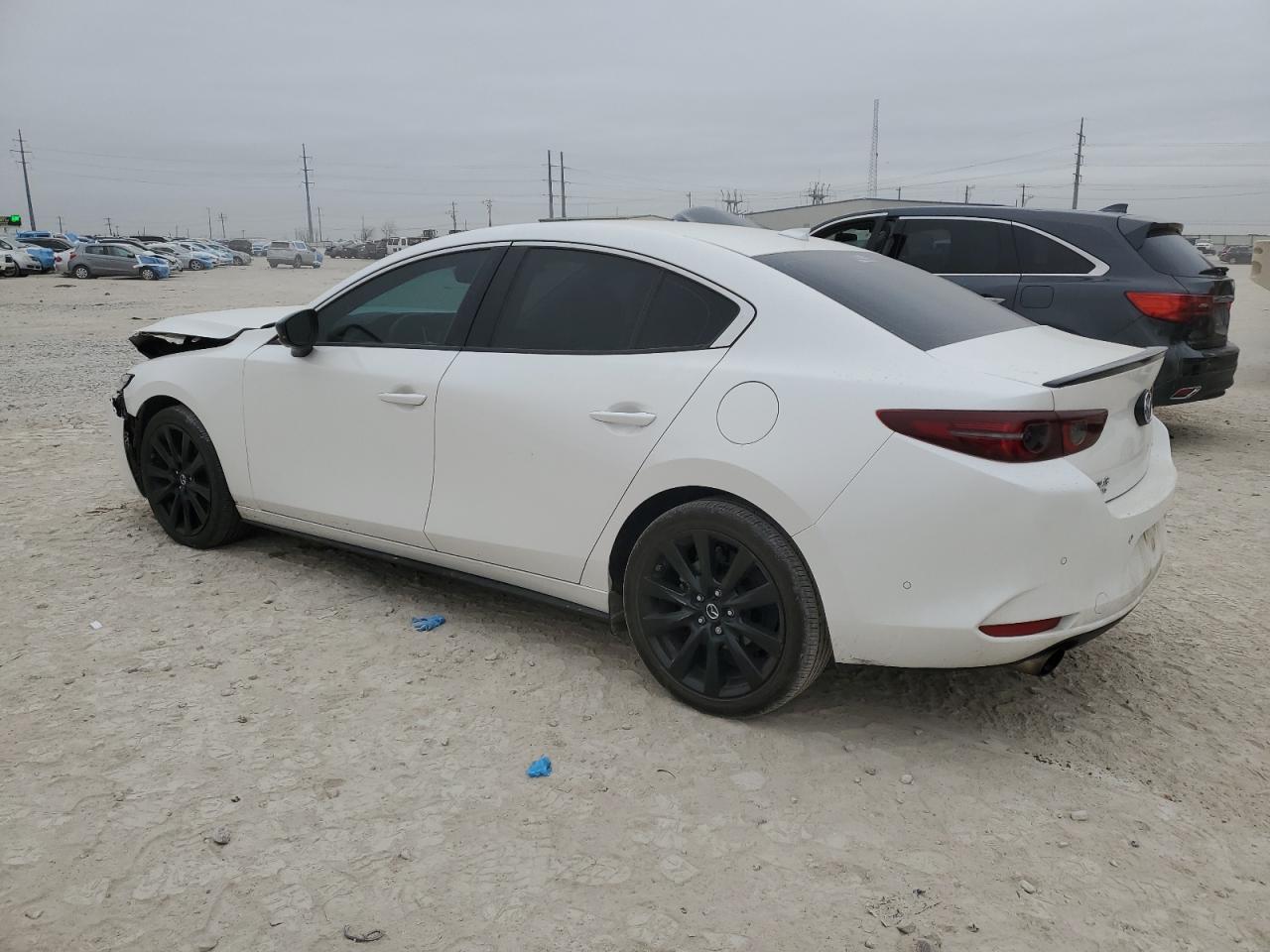 2021 Mazda 3 VIN JM1BPBEY4M1311591 Copart auction photo, front end / mechanical damage thumbnail 2