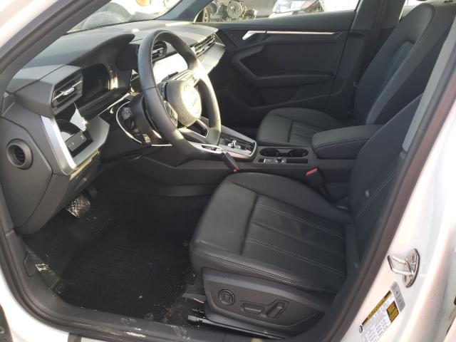 2022 Audi A3 VIN WAUGUDGY5NA089214 Copart auction photo, side damage thumbnail 7