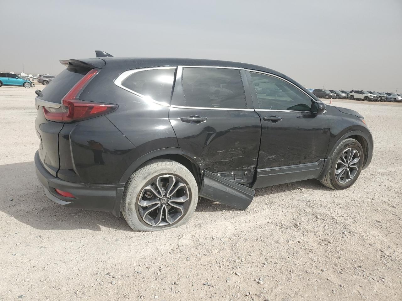 2020 Honda CR-V VIN 5J6RW1H56LL013649 Copart auction photo, side / minor dent/scratches damage thumbnail 3