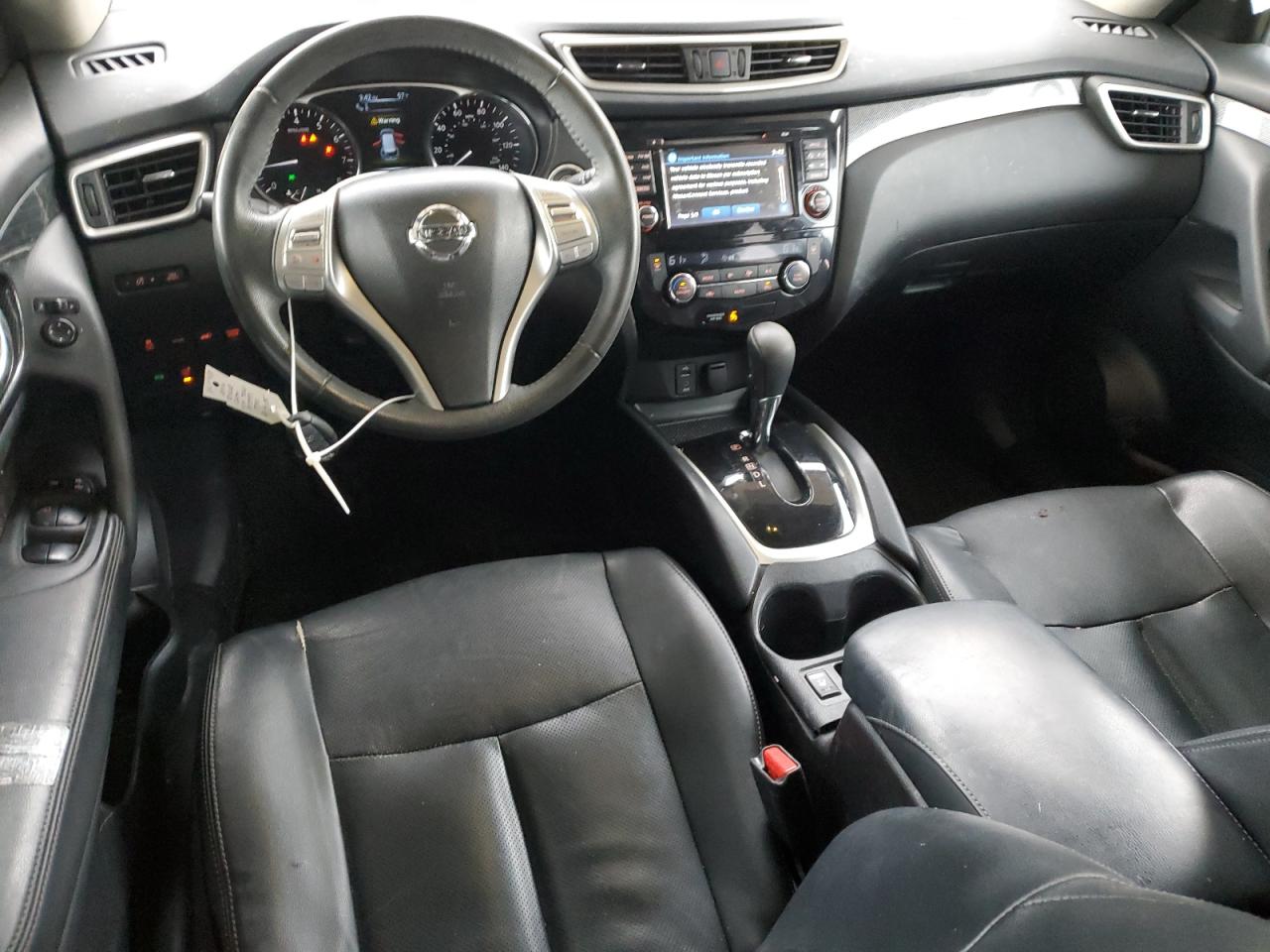 2016 Nissan Rogue VIN 5N1AT2MT3GC747060 Copart auction photo, side / rear end damage thumbnail 8