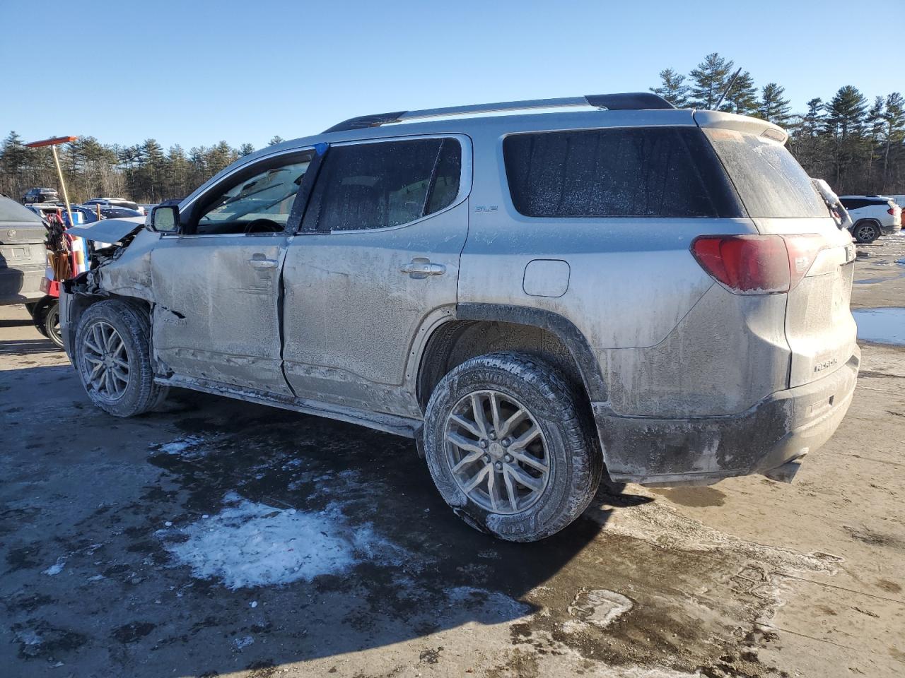 2019 GMC Acadia VIN 1GKKNSLS6KZ266872 Copart auction photo, front end / all over damage thumbnail 2