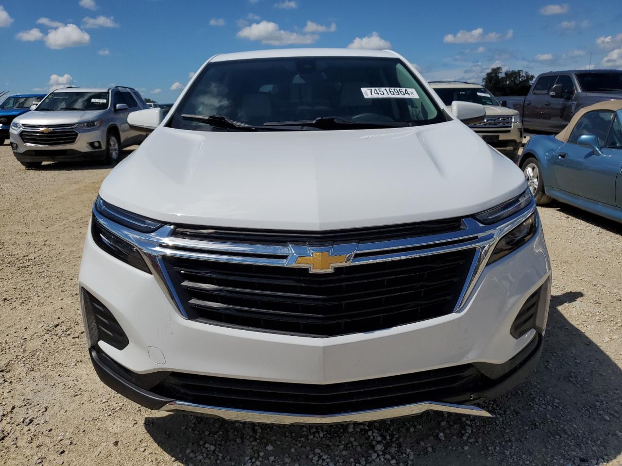 2022 Chevrolet Equinox VIN 2GNAXKEV9N6107036 Copart auction photo, water/flood damage thumbnail 5