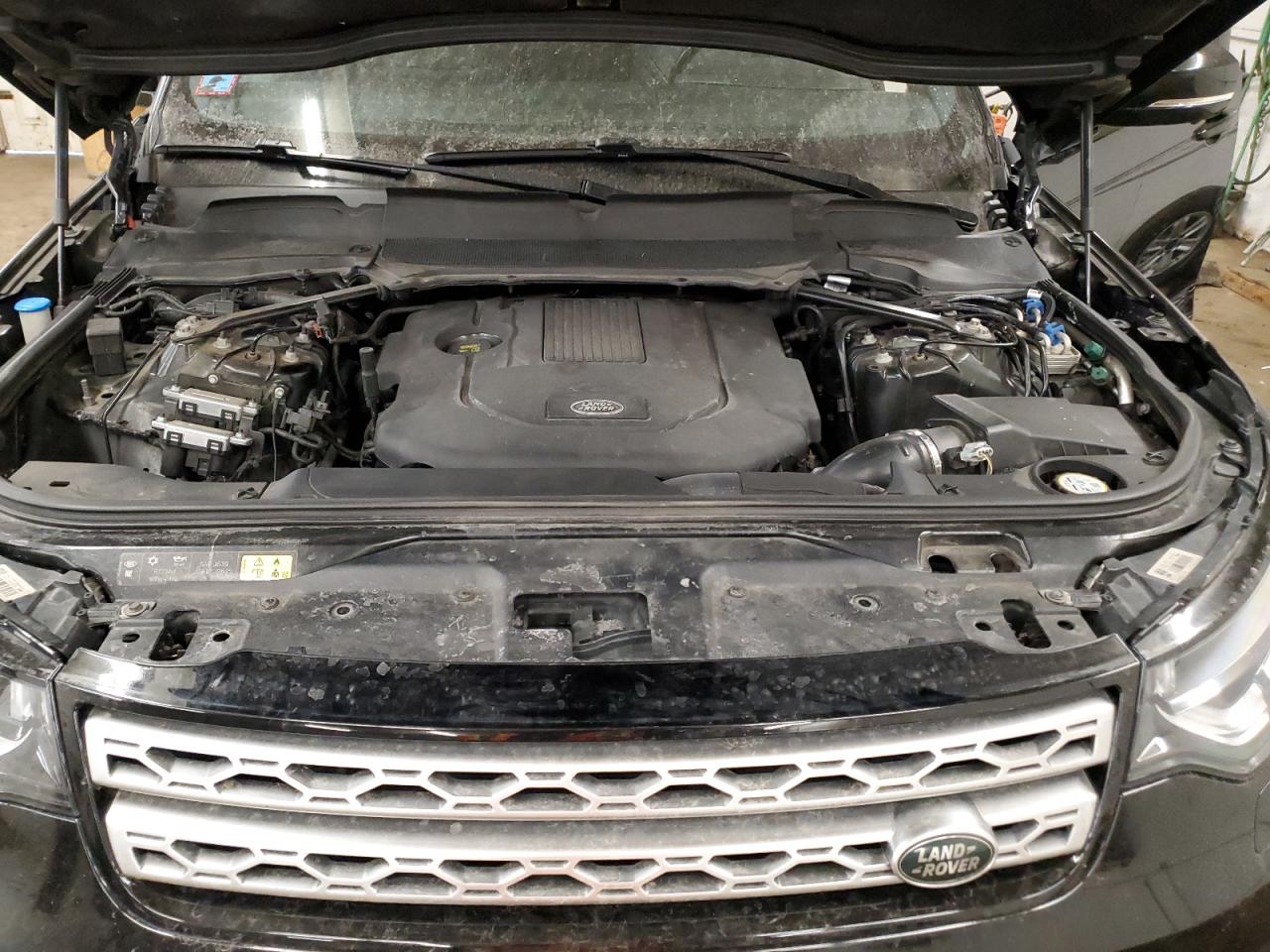 2017 Land Rover Discovery VIN SALRRBBK9HA014713 Copart auction photo, rear end / side damage thumbnail 12