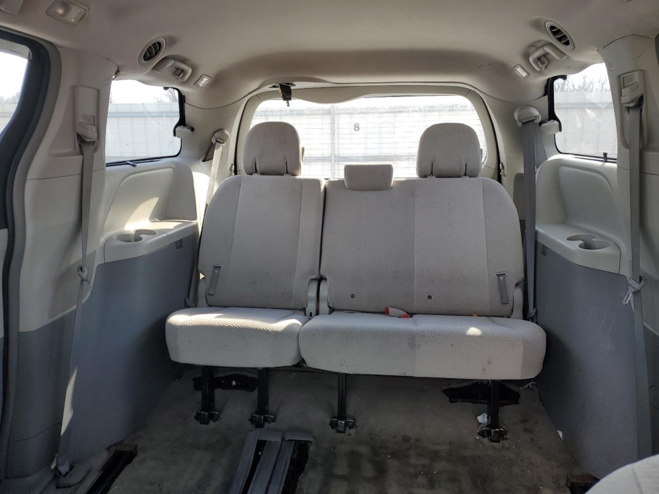 2012 Toyota Sienna VIN 5TDKK3DC2CS224638 Copart auction photo, front end / rear end damage thumbnail 10