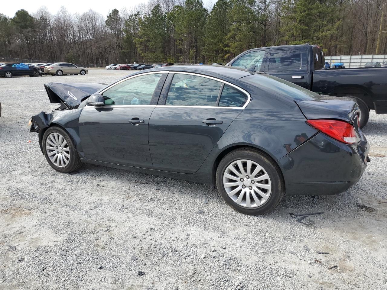 2012 Buick Regal VIN 2G4GR5EK6C9156478 Copart auction photo, front end / rear end damage thumbnail 2