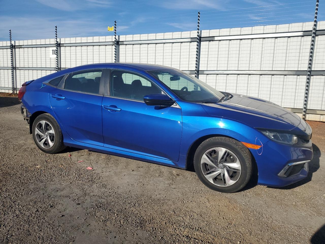 2020 Honda Civic VIN 2HGFC2F66LH500397 Copart auction photo, rear end damage thumbnail 4