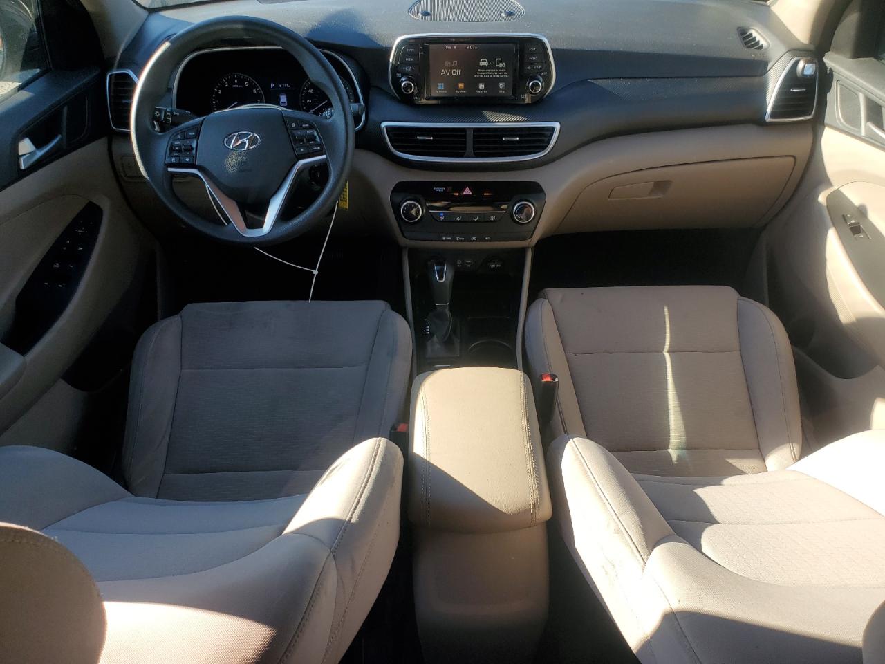 2020 Hyundai Tucson VIN KM8J2CA44LU205153 Copart auction photo, front end / mechanical damage thumbnail 8