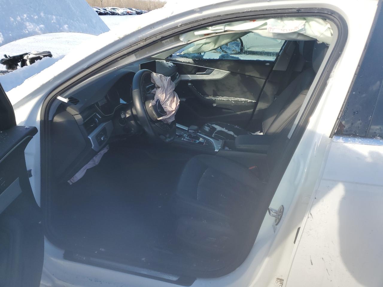 2018 Audi A4 VIN WAUANAF45JN008747 Copart auction photo, front end / side damage thumbnail 7