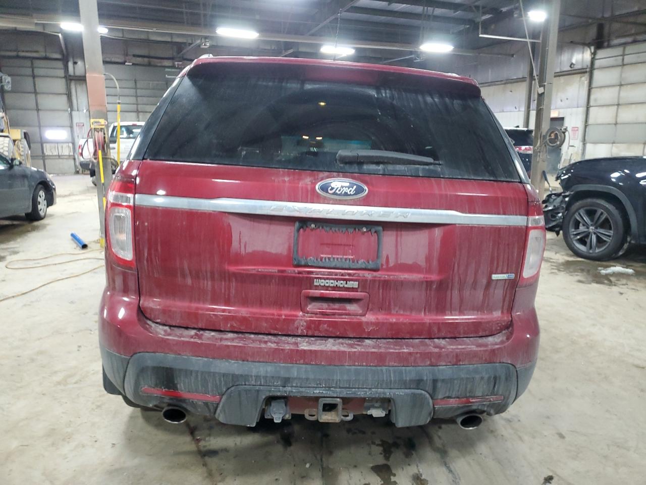 2015 Ford Explorer VIN 1FM5K8B88FGB10971 Copart auction photo, undercarriage damage thumbnail 6