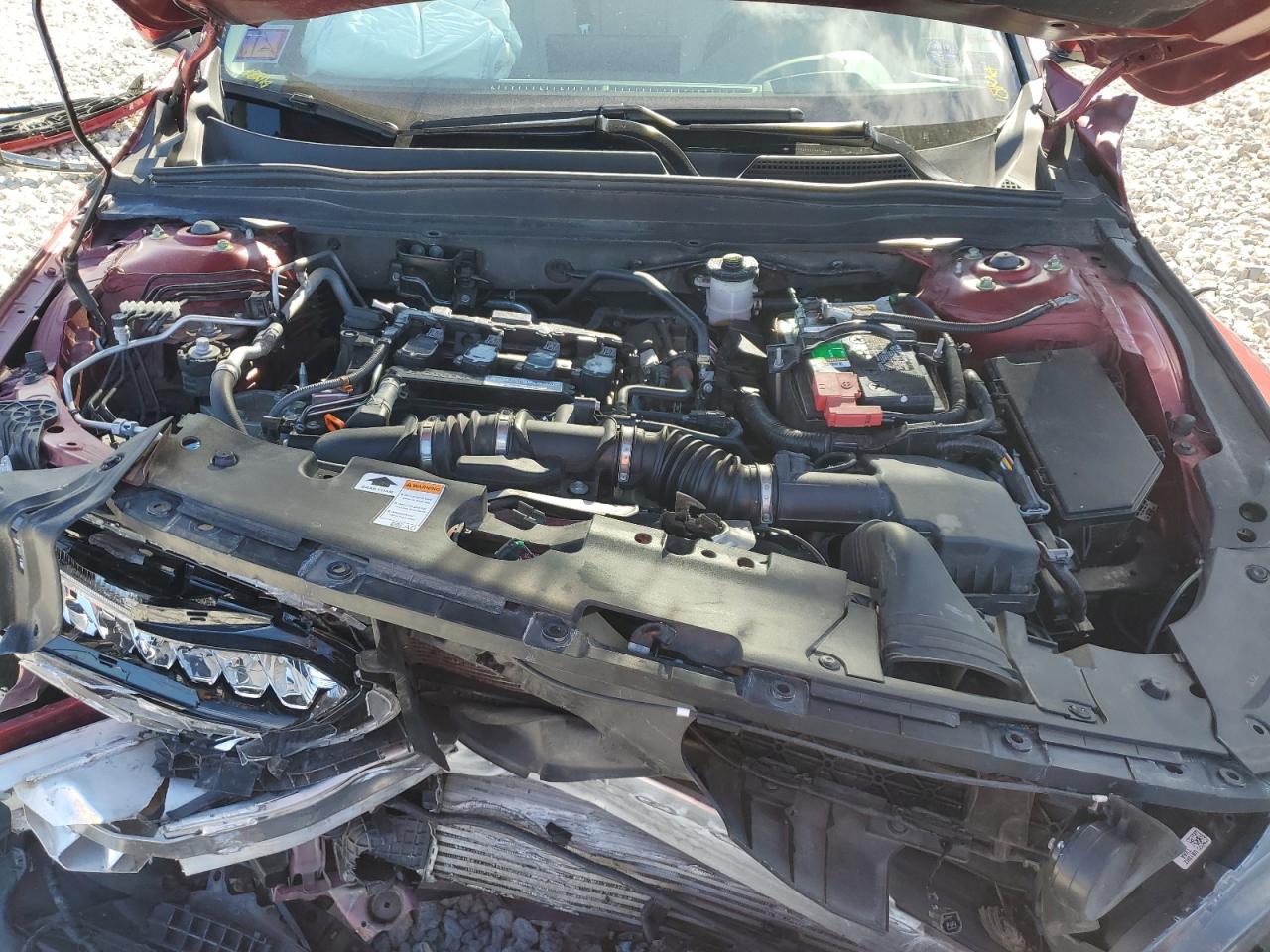 2018 Honda Accord VIN 1HGCV1F95JA121484 Copart auction photo, front end damage thumbnail 11