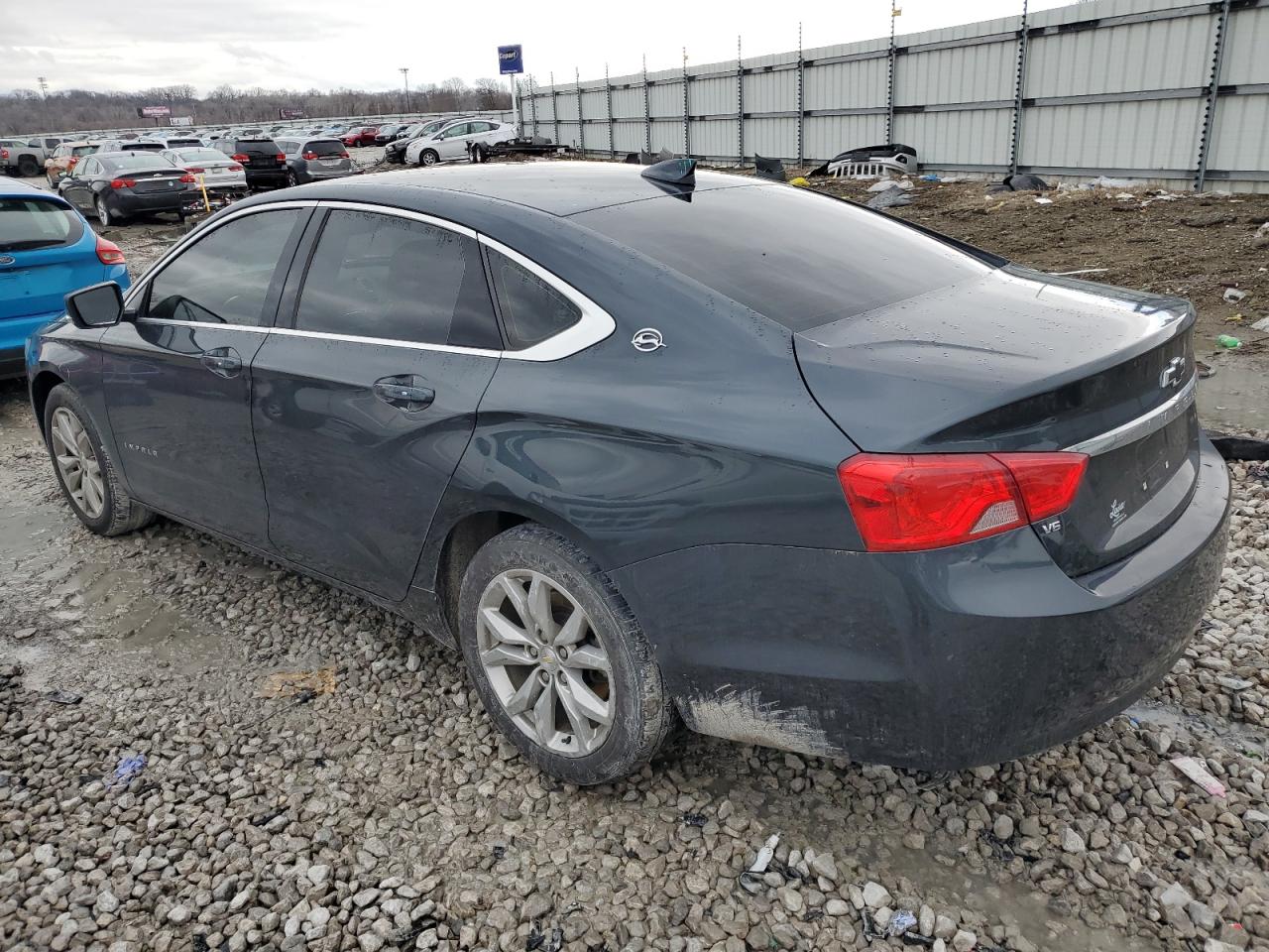 2018 Chevrolet Impala VIN 2G1105S32J9165105 Copart auction photo, top/roof damage thumbnail 2