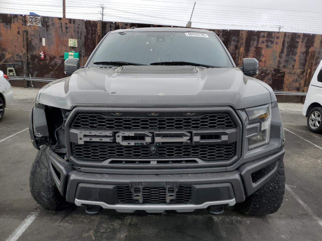 2018 Ford F-150 VIN 1FTFW1RG5JFA91358 Copart auction photo, front end damage thumbnail 5