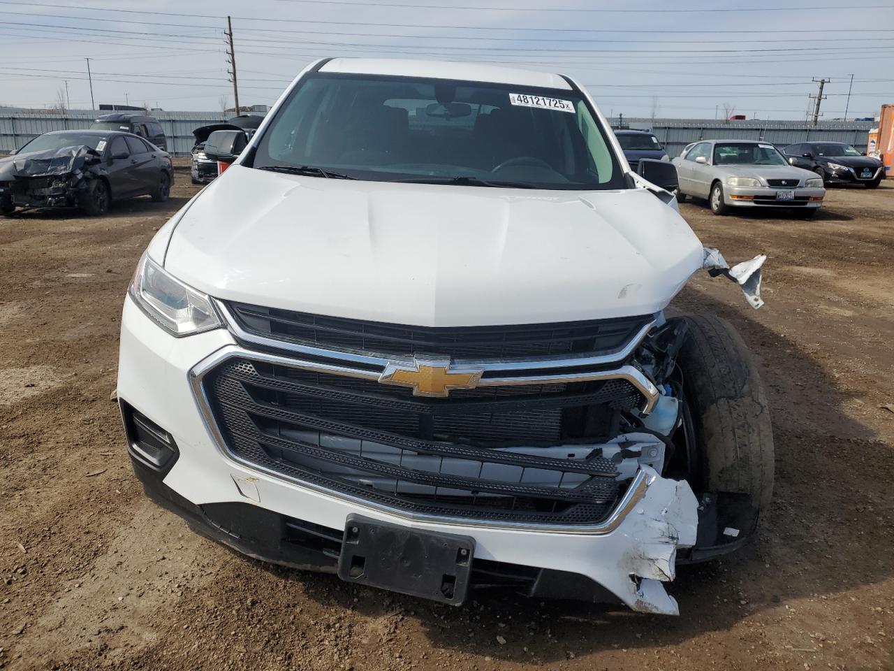2020 Chevrolet Traverse VIN 1GNERFKW0LJ307089 Copart auction photo, front end / undercarriage damage thumbnail 5