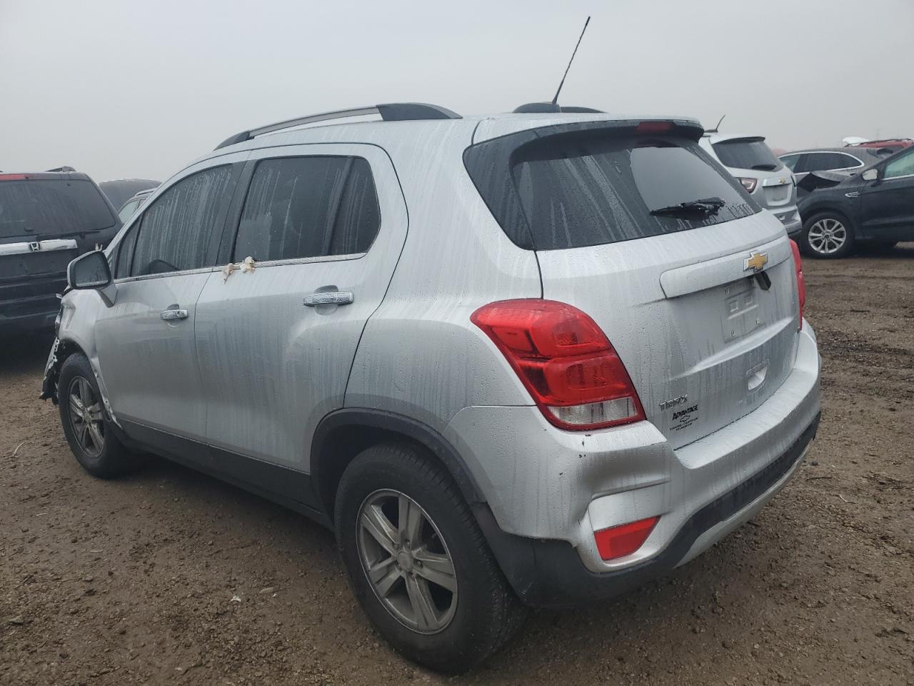 2018 Chevrolet Trax VIN KL7CJLSB1JB690368 Copart auction photo, front end / rear end damage thumbnail 2