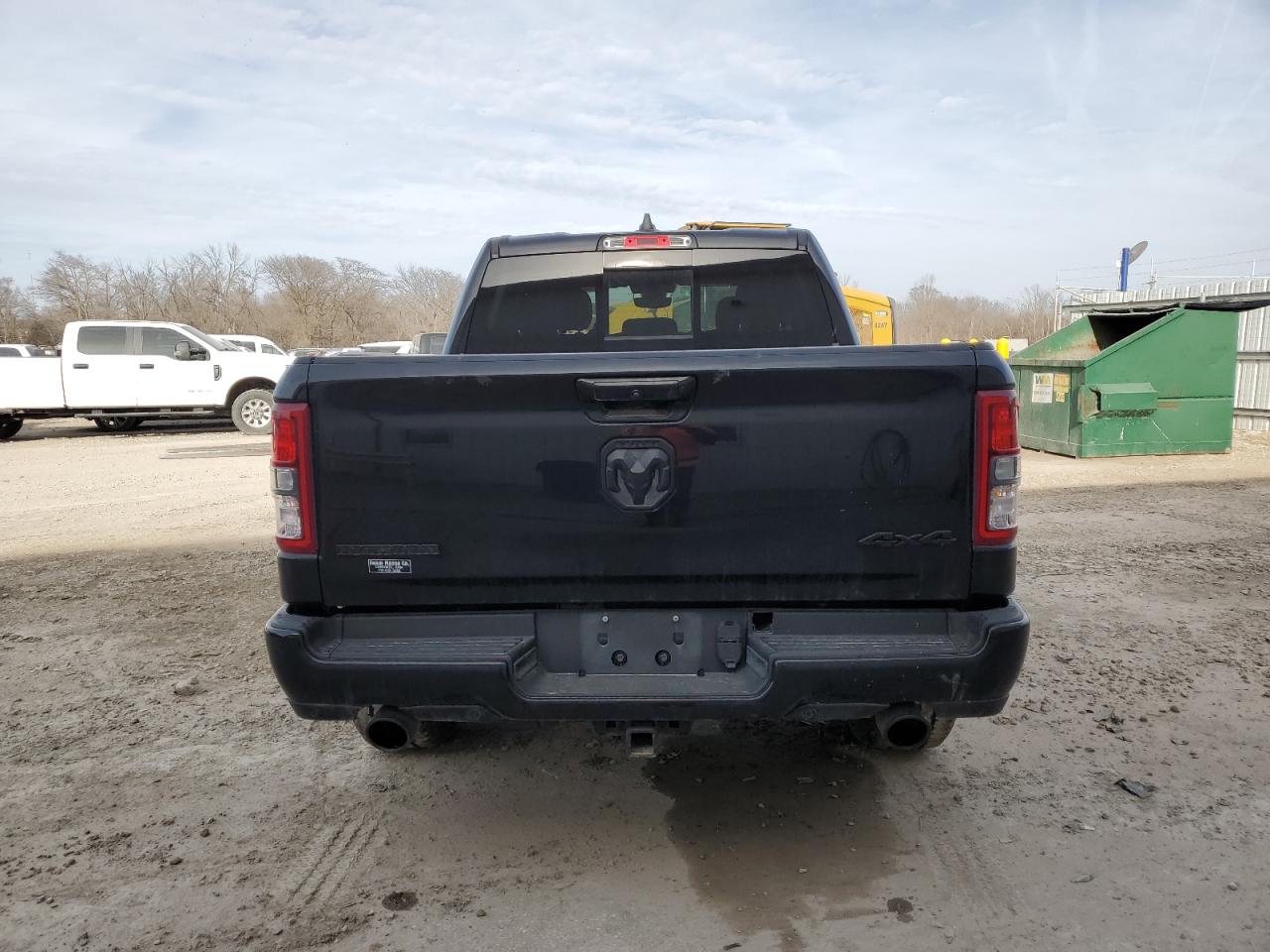 2021 RAM 1500 VIN 1C6SRFFT2MN678820 Copart auction photo, vandalism damage thumbnail 6