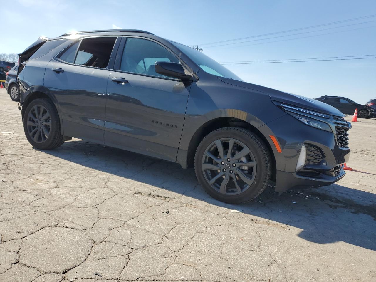 2022 Chevrolet Equinox VIN 2GNAXWEV4N6137746 Copart auction photo, rear end damage thumbnail 4