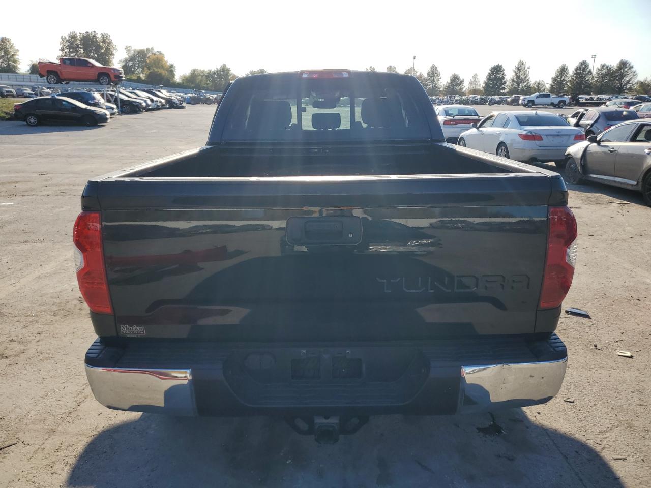 2019 Toyota Tundra VIN 5TFUY5F10KX865097 Copart auction photo, side damage thumbnail 6