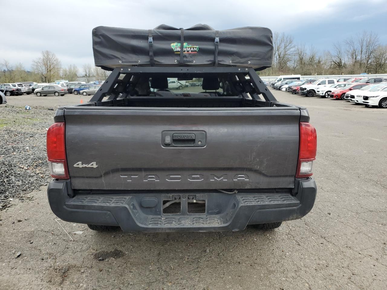 2021 Toyota Tacoma VIN 3TYSX5EN6MT008083 Copart auction photo, all over damage thumbnail 6