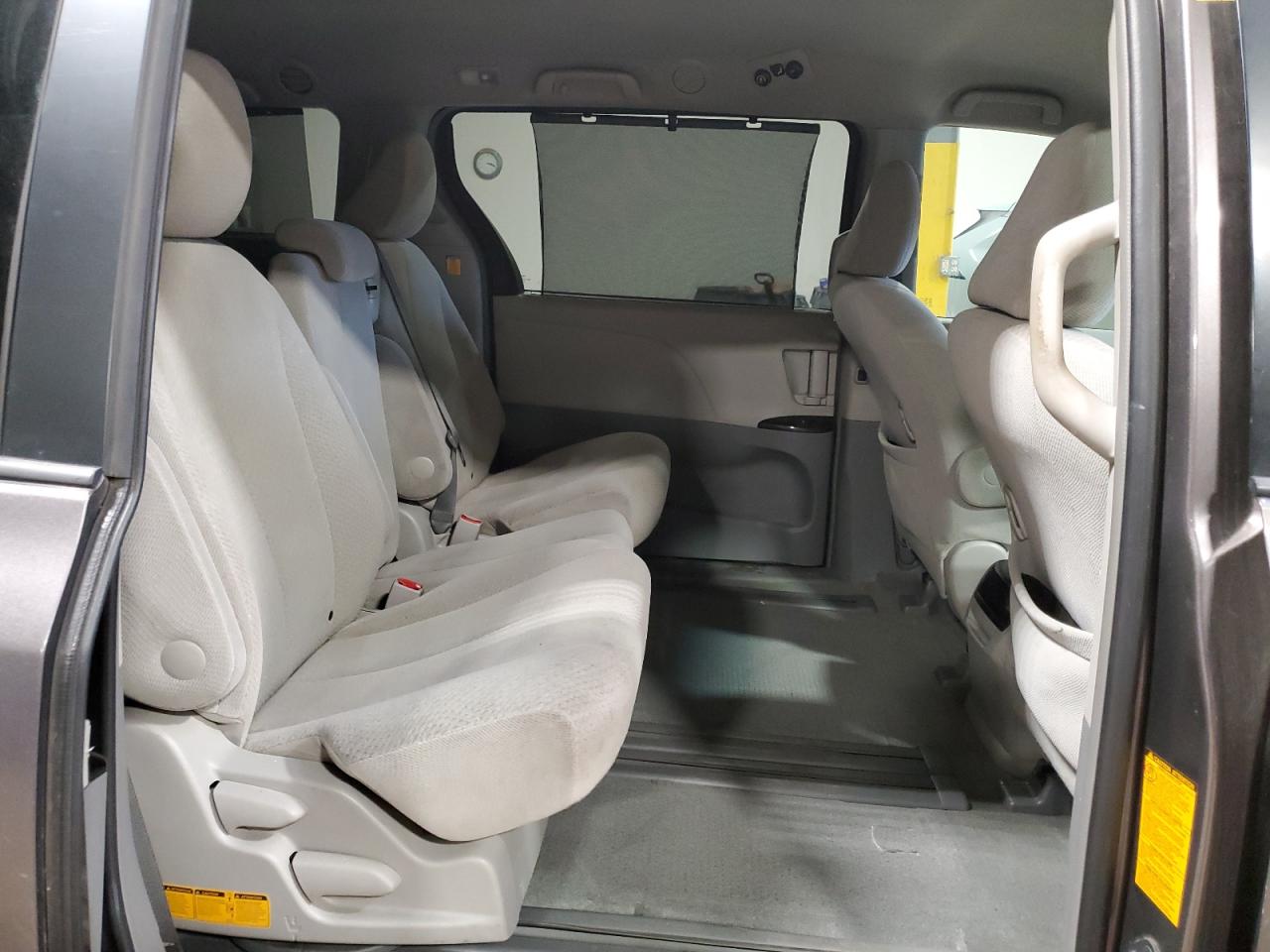 2012 Toyota Sienna VIN 5TDKK3DCXCS268984 Copart auction photo, rear end / side damage thumbnail 11