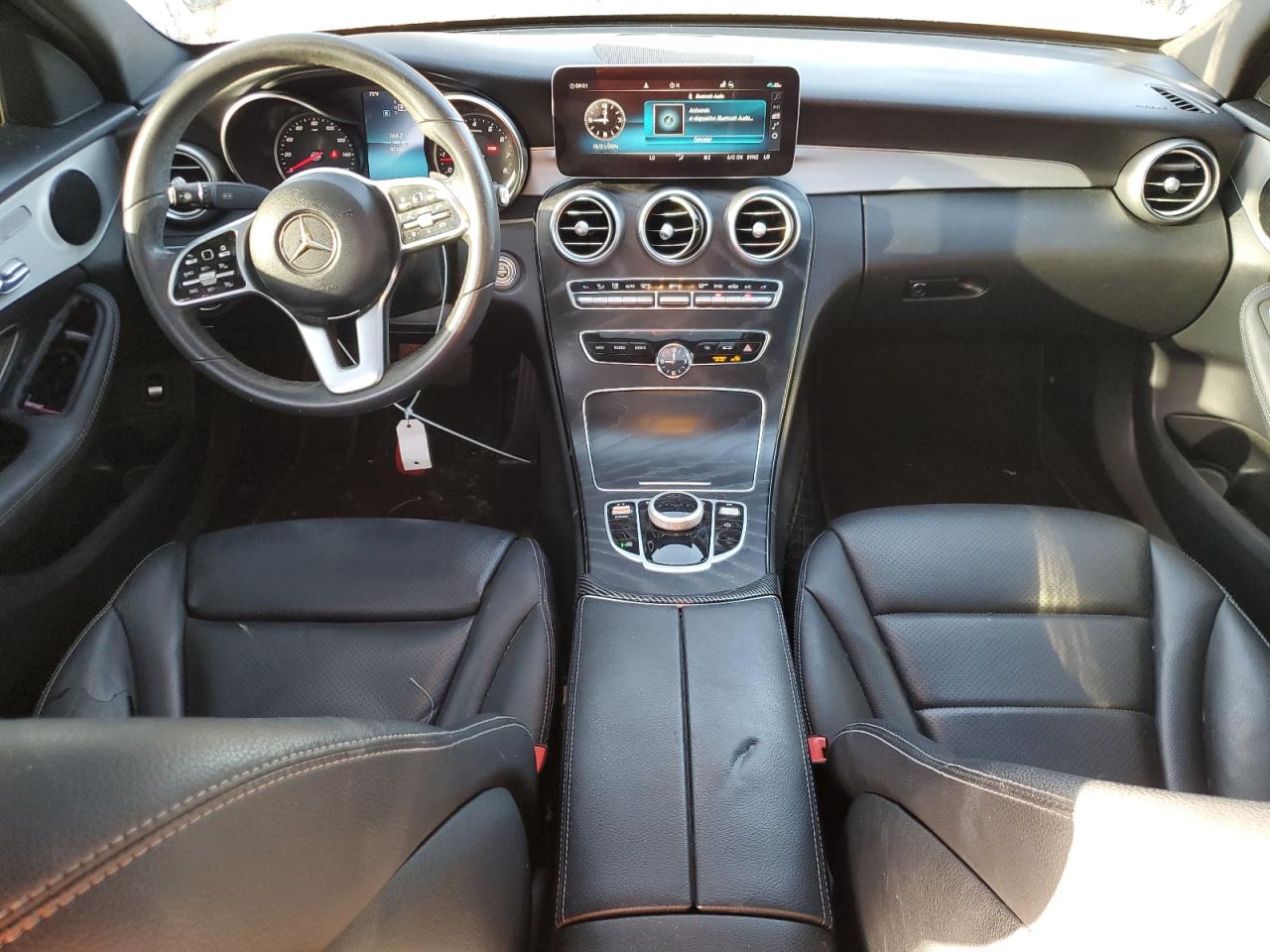 2019 Mercedes-Benz C-klasse VIN 55SWF8DB2KU286990 Copart auction photo, front end damage thumbnail 8