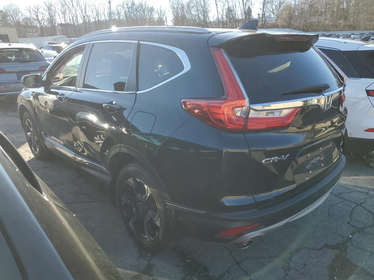 2017 Honda CR-V VIN 2HKRW2H96HH602324 Copart auction photo, side / rear end damage thumbnail 2