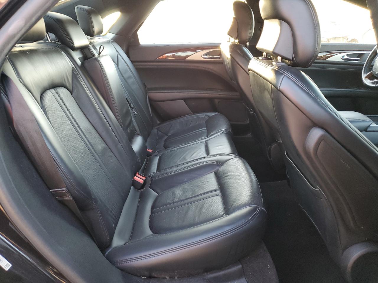 2019 Lincoln MKZ VIN 3LN6L5E93KR623973 Copart auction photo, front end / side damage thumbnail 11