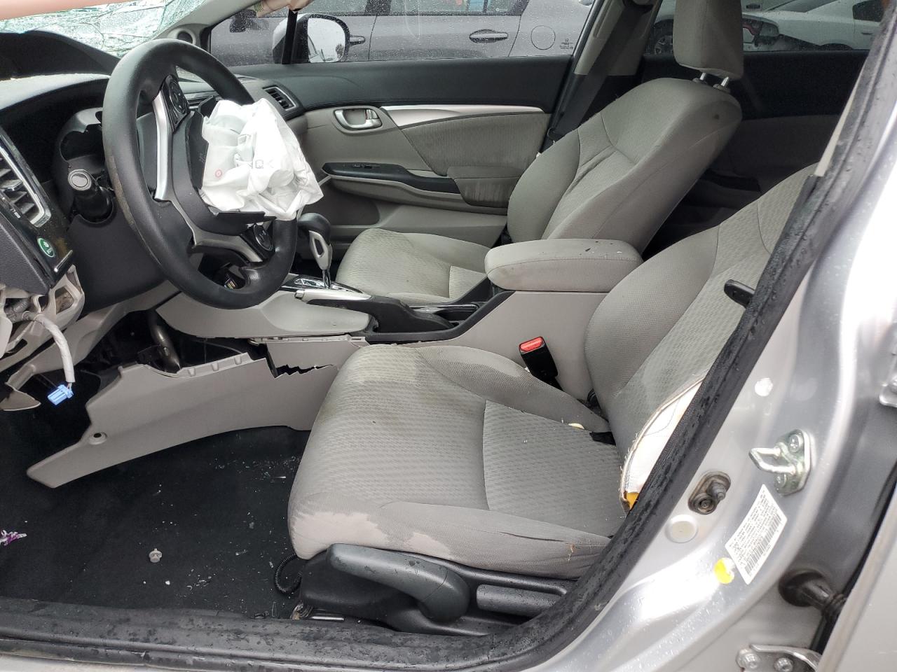 2014 Honda Civic VIN 19XFB2F86EE242979 Copart auction photo, all over damage thumbnail 7