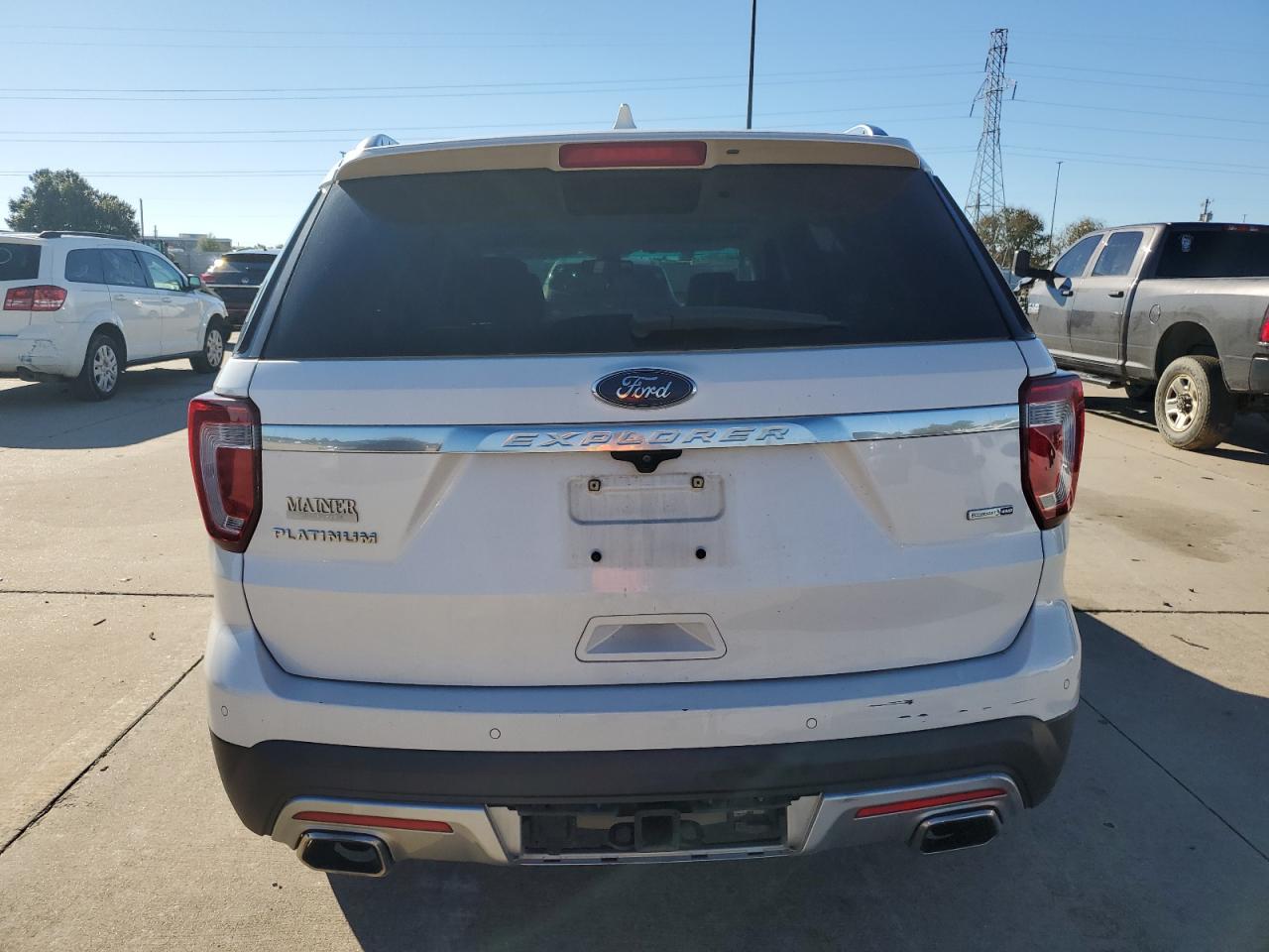 2016 Ford Explorer VIN 1FM5K8HT7GGB44378 Copart auction photo, front end / mechanical damage thumbnail 6