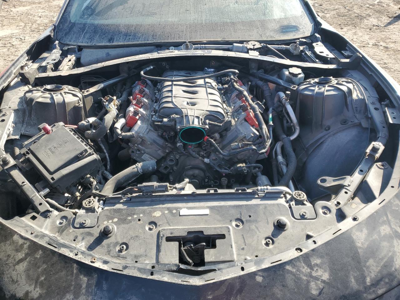 2016 Chevrolet Camaro VIN 1G1FH1R79G0137661 Copart auction photo, vandalism damage thumbnail 11