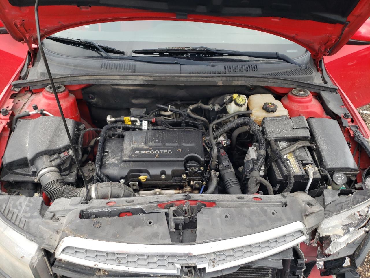 2014 Chevrolet Cruze VIN 1G1PC5SB2E7148076 Copart auction photo, front end / minor dent/scratches damage thumbnail 12