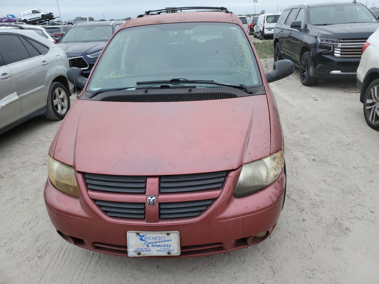 2007 Dodge Caravan VIN 2D4GP44L47R314145 Copart auction photo, water/flood damage thumbnail 5