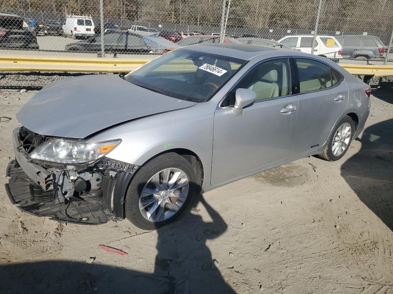 2013 Lexus ES VIN JTHBW1GG8D2037290