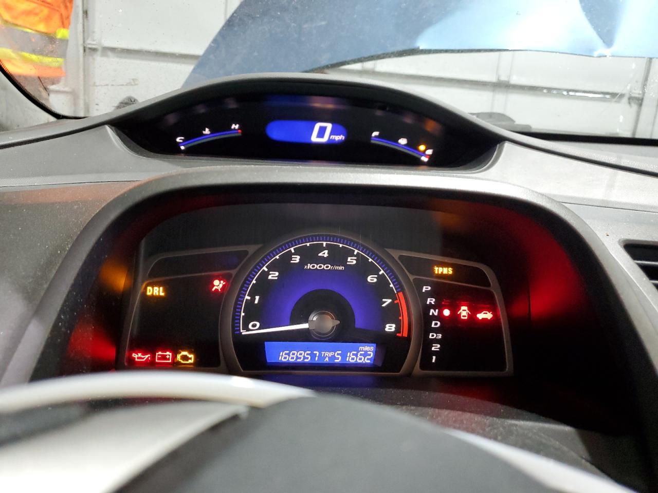 2011 Honda Civic VIN 2HGFA1F55BH536149 Copart auction photo, front end / side damage thumbnail 9