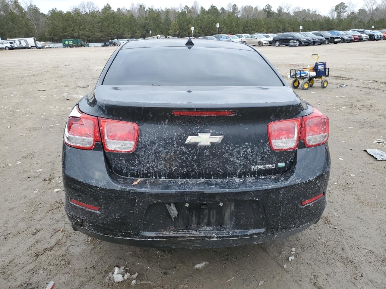 2013 Chevrolet Malibu VIN 1G11D5RR1DF104709 Copart auction photo, front end / undercarriage damage thumbnail 6